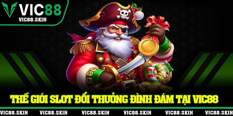 Thế giới slot đổi thưởng đình đám tại Vic88